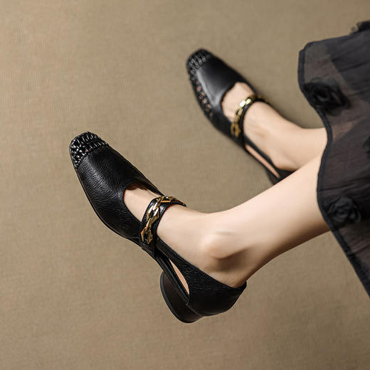 Echo&yolo软皮单鞋｜明星奢牌“姐妹鞋”，柔软真皮、浪漫设计 商品图7