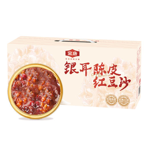 金唐陈皮莲子红豆沙165g*6 商品图1