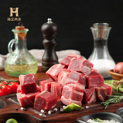 海企肉食原切牛腩块500g 商品图0