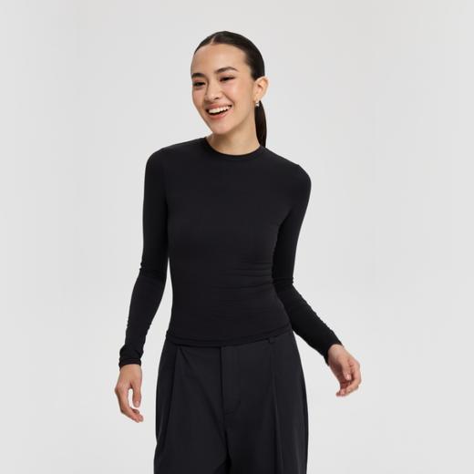 oneup塑形弹力裸感修身长袖 商品图3