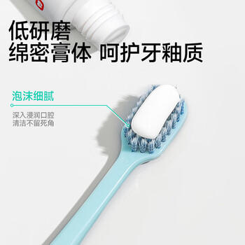 米妍（meyarn）正畸牙膏高含氟防蛀龋固齿美白去渍成人青少年专用 青柠薄荷220g /个人护理 /口腔护理 /牙膏 商品图1