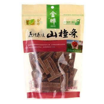 金晔 0添加剂休闲零食 蜜饯果脯 原味山楂条350g/袋 /休闲食品 /蜜饯果干 /山楂制品 商品图3