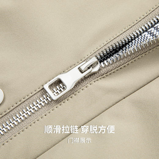 圣得西男士商务翻领夹克2025年秋季新款垂顺挺括百搭休闲外套 商品图9