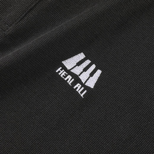 GXG男装25夏季时尚刺绣简约翻领纯色百搭通勤日常男式短袖POLO衫K&C 商品图6