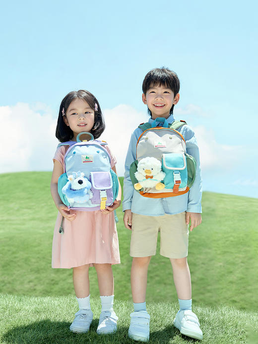 shukiku乐兜兜儿童公仔双肩包 商品图0