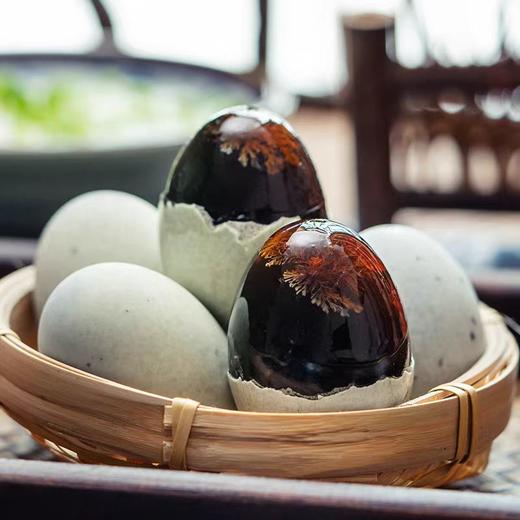 【溢流香】松花皮蛋到手60g*20枚保质期180天Q弹爽口溏心软糯不涩口 商品图0