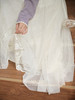 鹿向南「童话镇」温柔米白色网纱A字半身裙女秋季高级感气质裙子 商品缩略图4