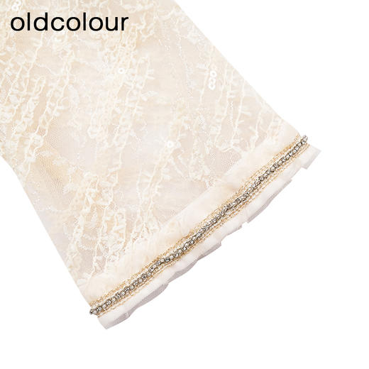 oldcolour商场同款夏季设计感高级气质时尚优雅短外套女P22041291 商品图4