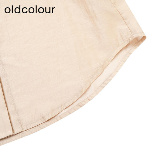 oldcolour商场同款夏季设计感时尚轻薄透气短袖衬衫女P23011173 商品图3