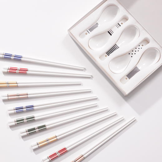 景德镇陶瓷筷（抗菌） 一人一色 分筷更健康 无漆无蜡 永不发霉 商品图4