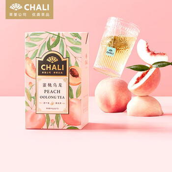 CHALI茶里 蜜桃乌龙茶45g 冷泡茶 茶包15包/盒 水果茶 袋泡茶  /水饮冲调 /花草/养生茶 /代用茶/花草茶 商品图2