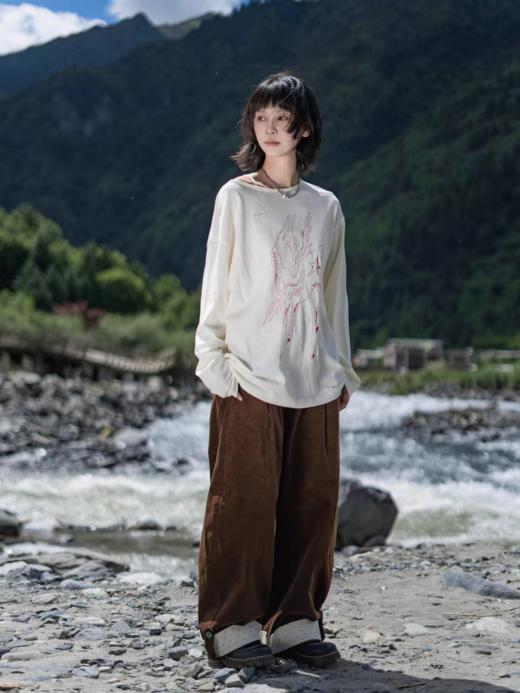 早乙女惠子saotome/STMTX13709/红马刺绣每罩衫 商品图1