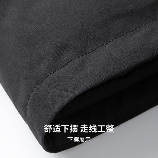 【鸭绒】圣得西男士连帽羽绒服2025冬新款防风防寒保暖休闲外套 商品图10