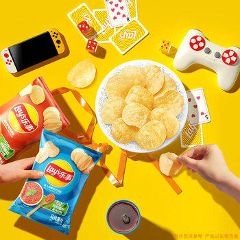 乐事（Lay's）薯片（黄瓜味+原味+红烩味+鱿鱼味+鸡翅味）400g 混合10包 /休闲食品 /膨化食品 /膨化食品大礼包/礼盒 商品图2