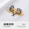 GXG男装【100%棉】25夏季时尚刺绣轻薄透气圆领休闲男式短袖T恤K&C 商品缩略图6