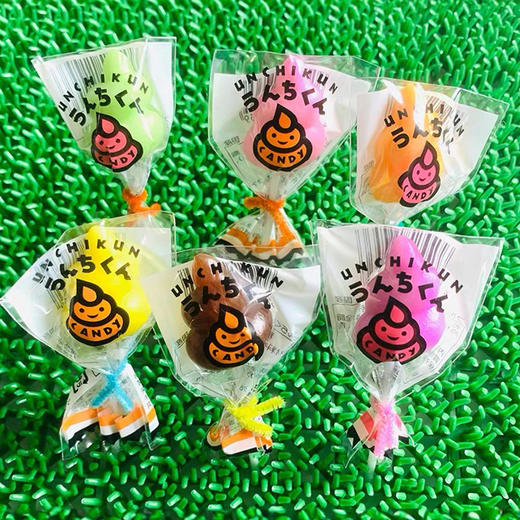 友友创意便便形三色混合棒棒糖6g 商品图0