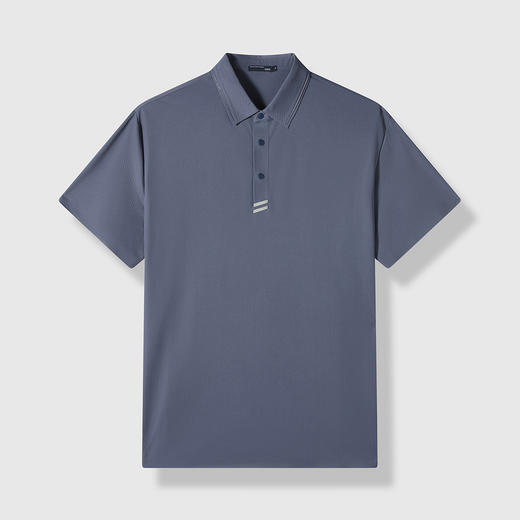 GXG男装【7A抗菌】25夏季时尚简约凉感透气通勤男式短袖polo衫K&C 商品图4