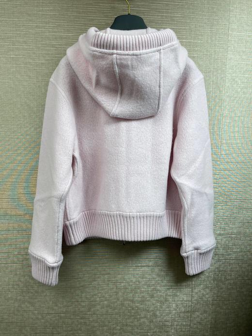 女款拉链连帽针织开衫毛衣022 商品图1