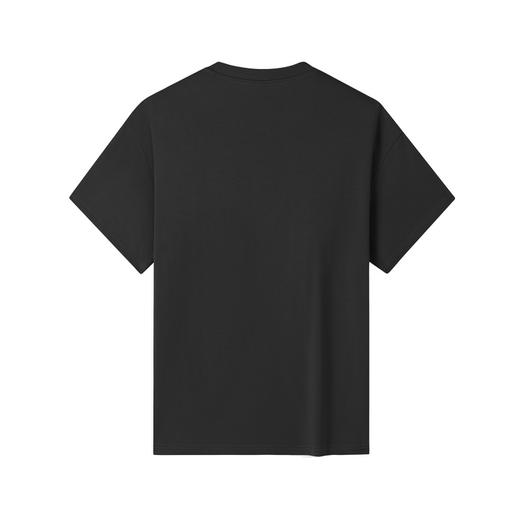 GXG男装【滑板兔子】25夏季时尚手绘宽松圆领男式重磅纯棉短袖t恤K&C 商品图3