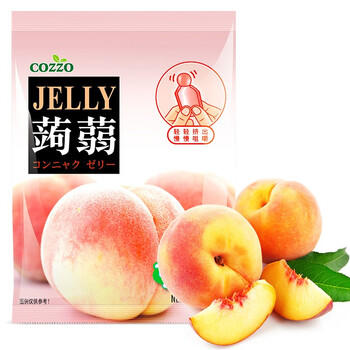 高柔（COZZO）多口味口袋蒟蒻果冻可吸0脂160g*4袋 进口儿童休闲零食大礼包年货 /休闲食品 /果冻/布丁 /果冻 商品图1
