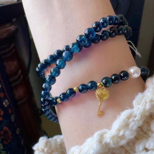 5mm多圈蓝碧玺手串 商品图7