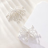 三彩2025新款时尚清冷镀银流光烟花流苏耳钉通勤耳饰小众礼物女 商品缩略图1