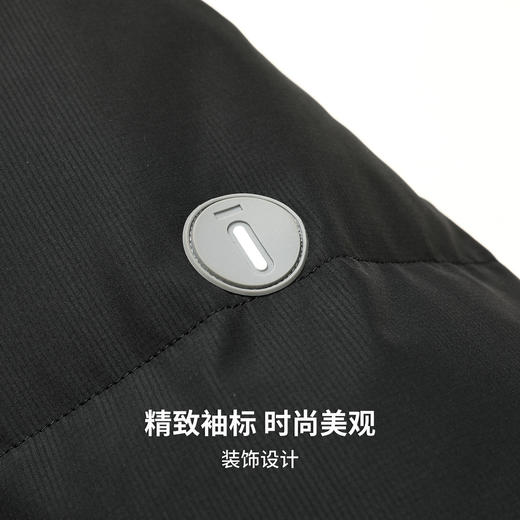 【90%鸭绒】圣得西男士防寒保暖中长款羽绒服2025冬季新款外套 商品图8