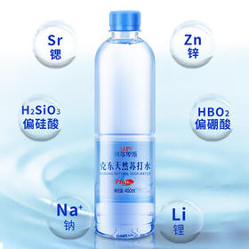 阿尔卑斯 克东天然苏打水400ml*24瓶/箱0糖0汽0添加  /水饮冲调 /饮用水 /天然苏打水