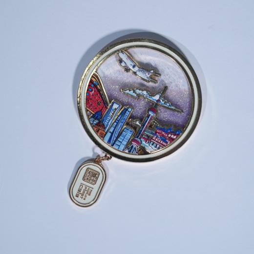 摩登印象金属挂坠流沙冰箱贴 商品图1