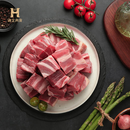 海企肉食原切牛腩块500g 商品图1