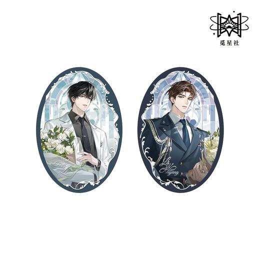 欲言难止 花之礼赞 徽章组合 吧唧 耽美 国谷 商品图0