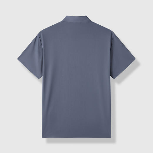GXG男装【7A抗菌】25夏季时尚简约凉感透气通勤男式短袖polo衫K&C 商品图5