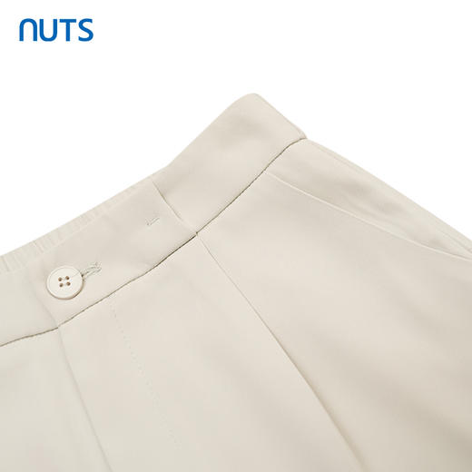 NUTS商场同款夏季气质简约休闲宽松阔腿垂感西装长裤女424072233 商品图2