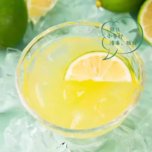 李小艾小青柠汁饮料300ml*12瓶整箱柠檬汁水果蔬汁NFC0脂夏日小瓶 商品图1