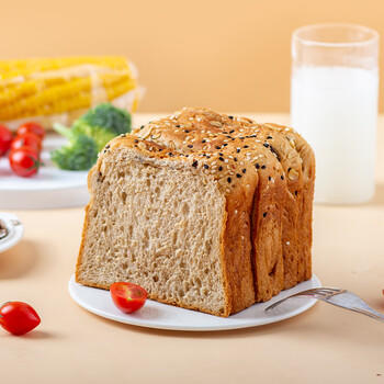 千焙屋超软吐司面包840g奶香淡甜健身饱腹代餐切片手撕面包整箱点心蛋糕 /休闲食品 /西式糕点 /吐司面包 商品图6