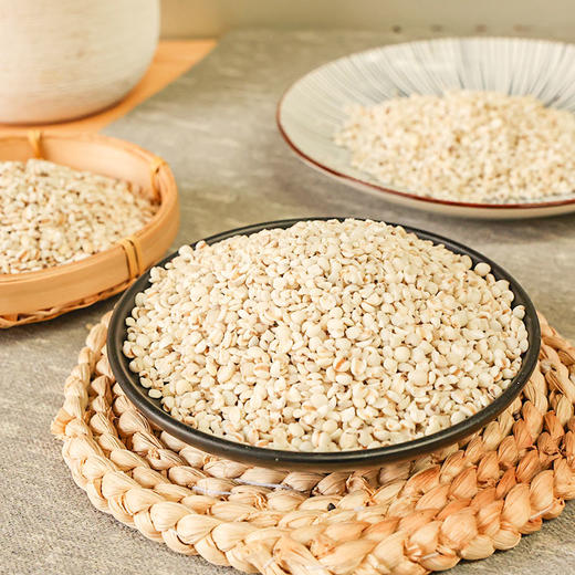 【逐南味高原糯薏仁】采用古法半碎碾压工艺制成 经两次细心碾磨 香糯黏稠 口感细腻软滑 商品图4