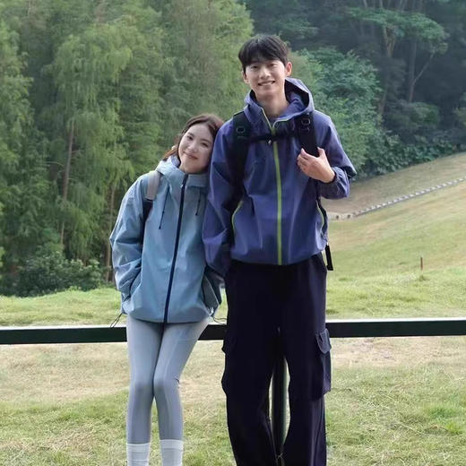 亏清！裸+同款！599+！软壳三防！情侣户外山系连帽冲锋衣 商品图3