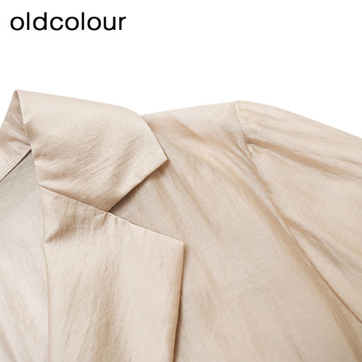 oldcolour商场同款夏款轻薄时尚气质西装外套女P24048183 商品图2