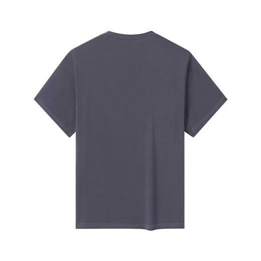 GXG男装【滑板兔子】25夏季时尚手绘宽松圆领男式重磅纯棉短袖t恤K&C 商品图5