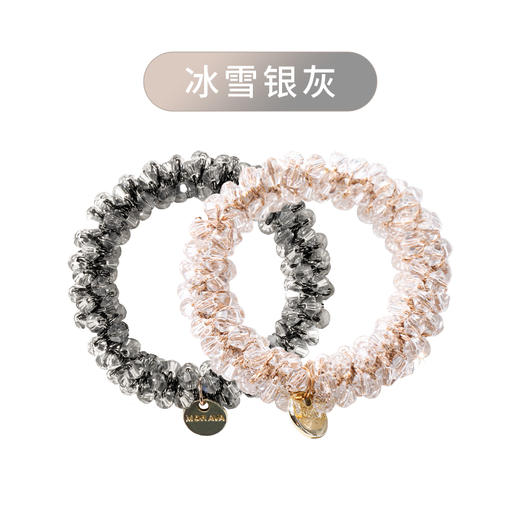 👀一眼沦陷！✨【萝萝拉银河水晶发圈】✨❗️普通发型的点睛之笔！明显同款！🌊名媛私藏·发间流动的夏日星河！品牌直发！ 商品图5