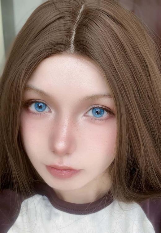 narscolor 半年抛  天使冰蓝  直径14.5mm 商品图5