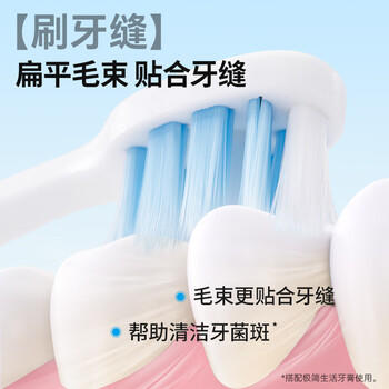 极简生活热销进口刷丝细密小头高效清洁成人软毛牙刷2支(颜色款式随机) /个人护理 /口腔护理 /牙刷 商品图3