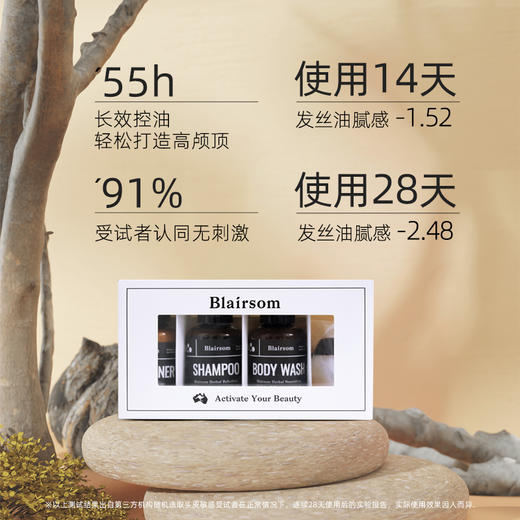 澳洲原装进口 布伦森草本清爽系列旅行3件套 商品图1
