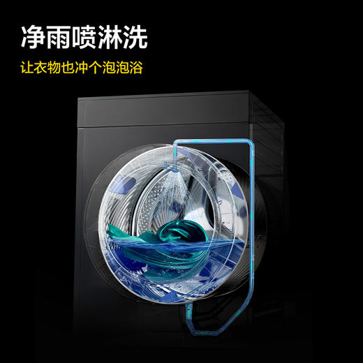 【新品上市】TCL小黄人·大眼萌AI超级筒T7R MAX 12公斤DD直驱变频滚筒 G120T7R-DIS 商品图6