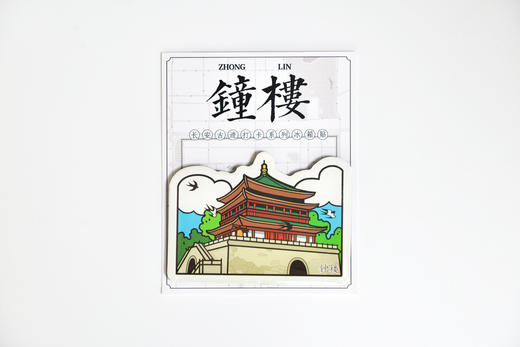 冰箱贴丨长安古迹打卡系列 碑林 / 鼓楼 / 明城墙 / 鼓楼 商品图4