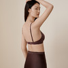金三塔里外桑蚕丝文胸女宽松透气舒适无痕聚拢无钢圈内衣薄杯胸罩 NZFFC307 商品缩略图3