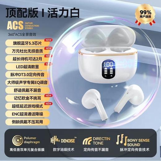 【柏林之声 挂耳式蓝牙耳机】立体环绕高清通话降噪长续航 商品图2