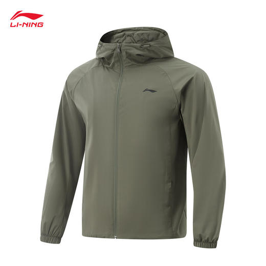【M-3XL断码】李宁健身系列男子加绒保暖防泼水运动风衣AFDV081 【库存有限，如无货将做退款，介意慎拍！】 商品图5