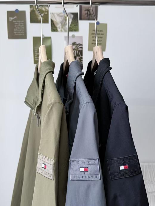 春秋新款立领夹克Tom*my同夹克外套 商品图9