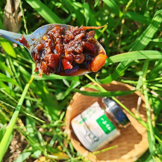有机黑猪肉辣酱 |大块肉粒 | 公平贸易*Black  pork  Chili  sauce 商品图1